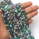 5 Strands Excellent Quality Multi Stone Faceted Rondelles - Mix Stone Roundles Beads 4mm-5mm 13 Inches RB0317 - Tucson Beads