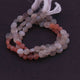 1 Strand Multi Moonstone Faceted Coin Briolettes - Multi Moonstone Coin Beads 10mmx7mm 8 Inch BR3079 - Tucson Beads