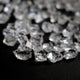 5 Pcs Clear White Herkimer Diamond Quartz Nuggets, 12mm-14mm Undrilled Beads - Herkimer Rough Stone , RHR042 - Tucson Beads