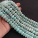 1  Strand Amazonite Faceted Roundells - Round  Shape  Roundells 10mm-14mm 8 Inches BR02185 - Tucson Beads