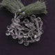 1 Strand Green Amethyst Faceted Briolettes -Heart Shape Briolettes - 8mm 8 Inch BR3068 - Tucson Beads