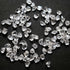 5 Pcs Clear White Herkimer Diamond Quartz Nuggets, 8mm-10mm Undrilled Beads - Herkimer Rough Stone , RHR044