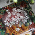 5 Pcs Clear White Herkimer Diamond Quartz Nuggets, 12mm-14mm Undrilled Beads - Herkimer Rough Stone , RHR045