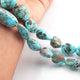 1  Strand Natural Turquoise Faceted Briolettes - Assorted Shape  Briolettes -13mmx11mm-26mmx13mm -15 Inches BR01293 - Tucson Beads