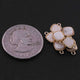 10 Pcs Mystic Druzy Square Drop Pendant, 24k Gold Plated, Titanium Pendant, Bezel Pendant 9mmX7mm PC1034 - Tucson Beads