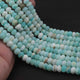 1 Long Strand Peru Opal Faceted Rondelles - Peru  Opal Roundel Beads 8mm 14.5 Inches BR0276 - Tucson Beads