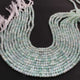 1 Strand Shaded Green Opal  Rondelles - Gemstone Faceted Rondelles -3.5mm-4mm -13 Inch RB0394 - Tucson Beads