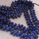 1 Strand Naturale Lapis Tear Drop Shape faceted beads,  Natural Lapis Faceted beads,  Gemstone Beads ,  6mmX8mm-8mmx13mm-8.5 inch BR02883 - Tucson Beads