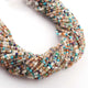 5 Strands Excellent Quality Multi Stone Faceted Rondelles - Mix Stone Roundles Beads 3mm 13 Inches RB0316 - Tucson Beads