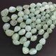 1 Strand  Aqua Chalcedony Smooth Briolettes -Tumbled Shape Briolettes - 14mmx13m-30mmx22mm- 14 Inches BR01825 - Tucson Beads