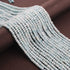 AAA Aqua Chalcedony  Micro Faceted  - 3mm-4mm-Beads-RB0324