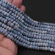 1  Long Strand Boulder opal Faceted Roundells -Round  Roundells 8mmx7mm-14 Inches BR0287 - Tucson Beads