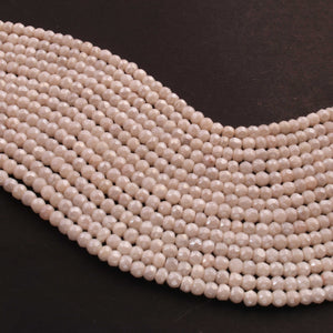 1 Strand White Silverite Rondelles - Semi Precious Stone Rondelles -4mm-4.5mm -13 Inch RB0403 - Tucson Beads