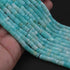 1 Strand  Peru Opal Wheel Shape Faceted Briolettes  - Tyre Shape Briolettes  6mm-7mm - 10 Inches BR0284