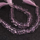 1 Strand Natural Pink Amethyst Tear Drop Shape faceted beads,  Pink Amethyst Faceted beads,  Gemstone Beads ,  5mm-7mm 8.5 inch BR02877 - Tucson Beads