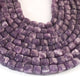 1 Strand Sugilite Faceted Cube Box Shape Beads -3D Cube Gemstone Beads, Fine Quality  Sugilite Briolettes 6mm-7mm -8 Inches BR02870 - Tucson Beads