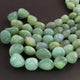 1 Strand  Aqua Chalcedony Smooth Briolettes -Tumbled Shape Briolettes - 15mmx5mm-31mmx22mm- 16 Inches BR01835 - Tucson Beads