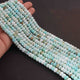 1  Long Strand Peru Opal  Faceted Roundells -Round Shape Roundells 5mm-15 Inches BR02239 - Tucson Beads
