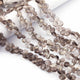 1 Strand Smoky Quartz Faceted Briolettes -Pear Shape Briolettes -6mmx6mm-10mmx9mm - 9 Inches BR01158 - Tucson Beads