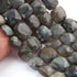 1 Strand Labradorite  Faceted  Briolettes  - Cushion Shape Briolettes  12mm- 10.5 Inches BR02249