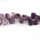 1  Long Strand Shaded Amethyst  Smooth Briolettes - Pear Shape  Briolettes  11mmx8mm-18mmx9mm - 10 Inches BR3608 - Tucson Beads