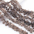 1  Strand Smoky Quartz Faceted Briolettes -Pear Shape Briolettes - 7mmx5mm-14mmx10mm - 9 Inches BR01157