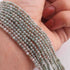 AAA   Green Silverite Micro Faceted 2mm  Beads- RB0299