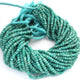 1 Strand Amazonite Rondelles - Gemstone Faceted Rondelles - 4mm-13 Inch-RB0360 - Tucson Beads