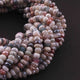 1 Strand Multi Color Silverite Faceted Rondelles  - Gemstone Rondelles  3mm-5mm 13 Inches BR0648 - Tucson Beads