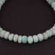 1 Strand Amazonite Faceted  Rondelles ,Round Beads - Gemstone Beads  - 7mm 15.5 Inches BR3619 - Tucson Beads