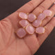 9 Pcs  Rose Quartz 925 Sterling Vermeil Gemstone Faceted Cushion Shape Single Bail Pendant -20mmx17mm SS072 - Tucson Beads