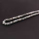 1  Strand Grey Moonstone Smooth Rondelles - Round Shape Rondelles - 7mm-10mm- 17 Inches BR02217 - Tucson Beads