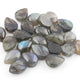 24 Pcs Blue Flash Labradorite Loose Gemstone , Smooth Pear Shape Beads , Cabochon Gemstone - 12mmx8mm - LGS300 - Tucson Beads