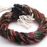 1 Long Strand Multi Tourmaline  Smooth Roundelles -Tourmaline Roundel Beads - Gemstone Rondelles 4mm-5mm-14 Inches BR02514