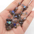20 Pcs Blue Flash Labradorite Loose Gemstone , Smooth Round Shape Beads , Cabochon Gemstone - 4mm-5mm - LGS320