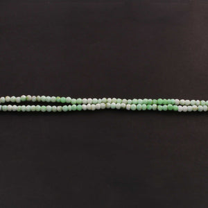 1 Strand Shaded Green Opal  Rondelles - Gemstone Faceted Rondelles -4mm -13 Inch RB0393 - Tucson Beads