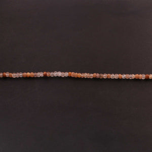 1 Strand Golden Rutile  Rondelles - Gemstone Faceted Rondelles -4mm -13 Inch RB0362 - Tucson Beads