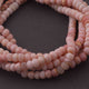 1 Long Strand Shaded Pink Opal Faceted Rondelles - Pink Opal Roundel Beads 5mm-6mm 13 Inches BR476 - Tucson Beads