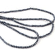 1  Strand Blue Silverite Faceted Rondelles  - Gemstone Rondelles  2.5mm-3mm 12.5 Inches BR0075 - Tucson Beads