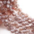 1 Strand Chocolate Moonstone Faceted Heart Shape Briolettes - 10mm 8 Inch BR4053