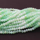 1 Strands Green Opal Smooth Roundelles - Round Shape Beads 6mm 13 Inches BR2831 - Tucson Beads