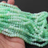 1 Strands Green Opal Smooth Roundelles - Round Shape Beads 6mm 13 Inches BR2831