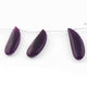 1 Strand  Purple Chalcedony Smooth Fancy Shape Briolettes - Jewelry Making Supplies - 42mmx13mm-26mmx13mm 6 Inch BR2374 - Tucson Beads
