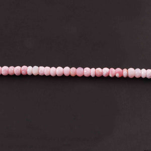 1  Strand Shaded Pink Opal  Faceted Rondelles Beads  - Round Beads 7mm 14 Inches long BR02229 - Tucson Beads