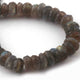 1 Strand Labradorite Faceted Rondelle - Labradorite Roundelle Beads, Blue Fire Beads 11mm 7 Inches BR493 - Tucson Beads