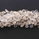 1 Strand Citrine Smooth Pear Drop Briolettes - Citrine  Pear Drop  10mmx7mm-18mmx12mm 9 Inches BR2727 - Tucson Beads