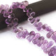 1 Strand Pink Amethyst Faceted Briolettes -Tear Shape Briolettes 12mmx8mm-9mmx4mm 10 Inches BR3667 - Tucson Beads