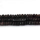 1 Strand  Shaded Smoky Quartz  Rondelles - Smoky Quartz Rondelles  - 7mm 10 Inches BR1777 - Tucson Beads