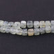 1 Strand Prehnite Faceted Cube Beads Briolettes - Prehnite Box Shape 7mm-7mm 8 Inch BR2793 - Tucson Beads