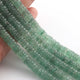 1  Strand  Natural Green Strawberry   Faceted Heishi Tyre Shape Gemstone Beads,  Green Strawberry Tyre Wheel Rondelles Beads, 7mm 8 Inches BR02886 - Tucson Beads